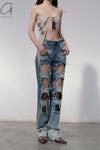 RUI Ripped Jeans RSS23WV10 Blue denim denim blue